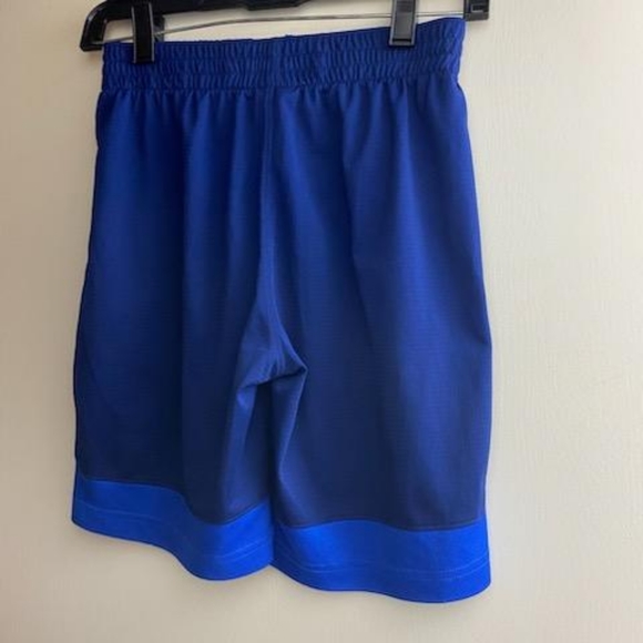 EUC Big Boy Nike Shorts Blue & Navy Color Block - Picture 3 of 6